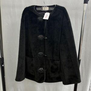 Universal Thread Black Teddy Jacket